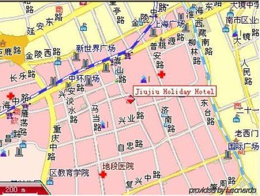 Jiujiu Holiday Hotel Shanghai Exterior foto